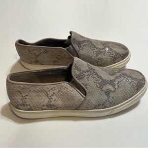 Cole Haan Jennica Grey Snake Skin Casual Slip On Sneaker​​​